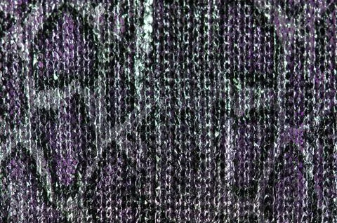 Metallic sparkling sequins scales background, round sequins in fashion dress, Stock Photos