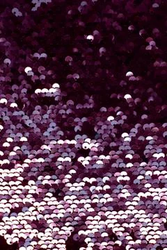 Metallic sparkling sequins scales background, round sequins in fashion dress, Stock Photos