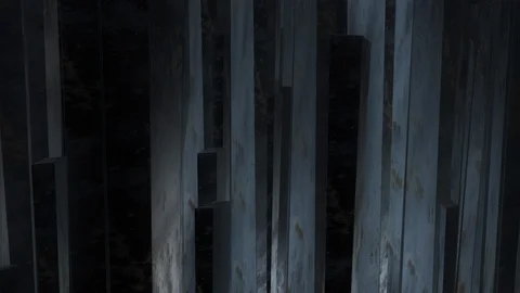 Metallic Stick Background - Boom Down Stock Footage 112583408