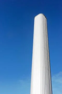 Metallic storage tower Stock Photos