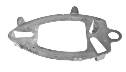 Metallic support under iron Stock Photos