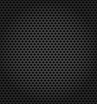 Metallic surface, gray dark background Illustrazione stock