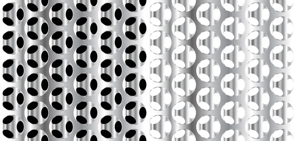 Metallic tech pattern Stockillustratie