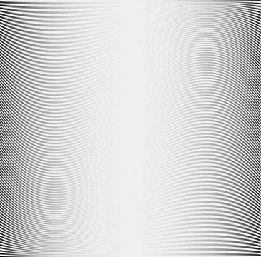 Metallic texture or pattern with thin wavy lines. Grey background 스톡 일러스트