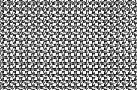 Metallic texture pattern of mesh Stock Illustration