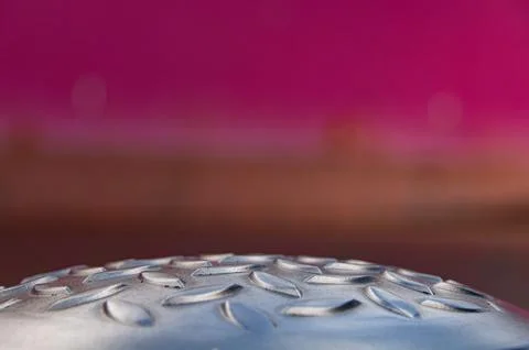 Metallic Texture with Pink Background Stock Photos