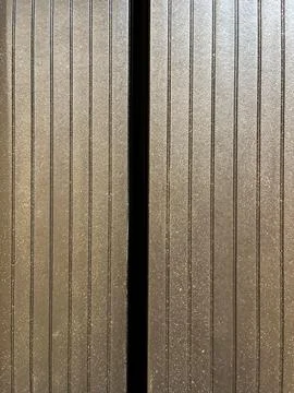Metallic Textured Surface with Vertical Lines Stock Photos