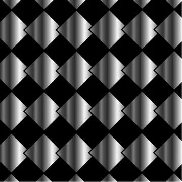 Metallic tile background イラスト素材