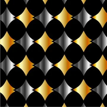 Metallic tiles background イラスト素材