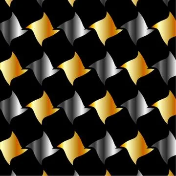 Metallic tiles background Stock Illustration