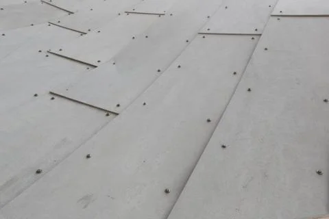 Metallic wall. Close up Stock Photos
