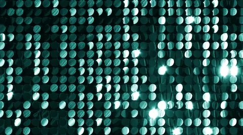 Metallic Wall - Cyan Mirrors - Background &amp; Texture Stock Footage 52437102