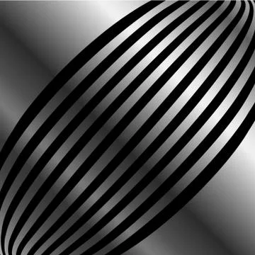 Metallic wave background Stock Illustration