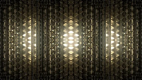 Metallic Waves Full HD VJ Loop Stock Footage 88208789