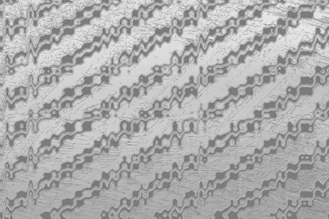 Metallic Waves Stock Illustration