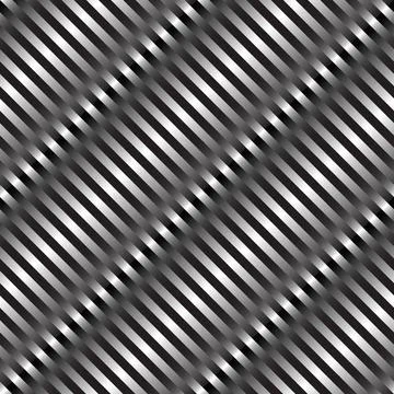 Metallic waves metallic stripes, vector art illustration; more stripes and... Foto stock