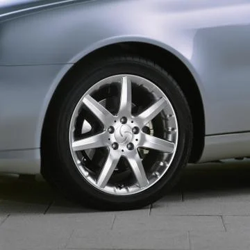 Metallic wheel Stock Photos