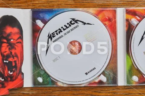 Metallica Hardwired To Self Destruct CD Stock Photos