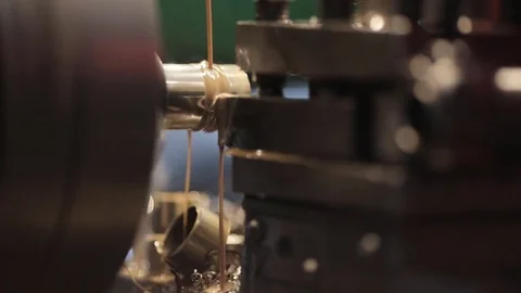 Metallurgical industry. The technology of making pipes. Stock Footage 80204704