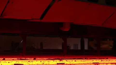 Metallurgical plant Stock Footage 68419600