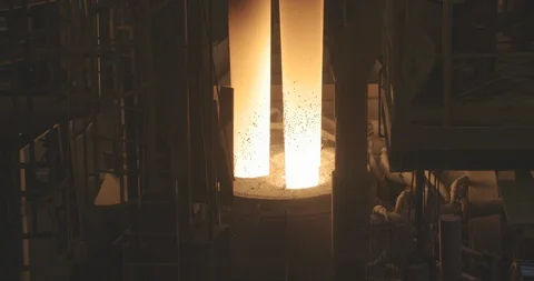 Metallurgical plant Stock Footage 102074037