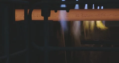 Metallurgical plant Stock Footage 102079307