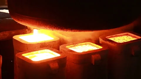 Metallurgical works Stock Footage 86629648