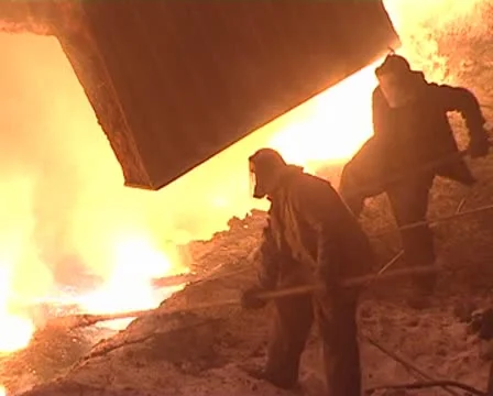 Metallurgists Stock Footage 8839063
