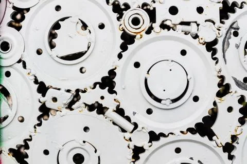 Metalwork background create from good idea Stock Photos