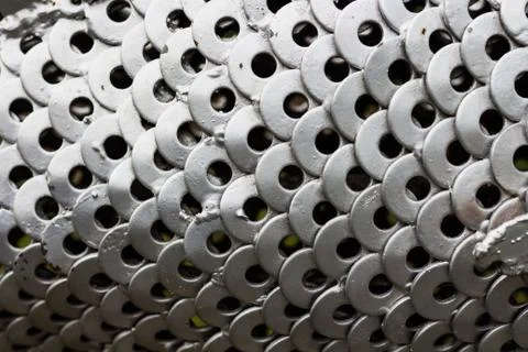 Metalwork background create from good idea Stock Photos