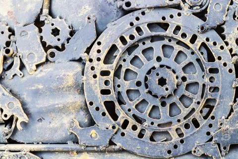 Metalwork background create from good idea Stock Photos