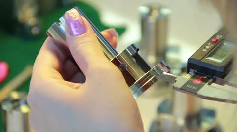 Metalwork measuring 01 Видео 25670616
