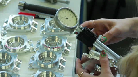 Metalwork measuring 03 Видео 25670691