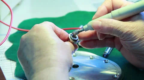 Metalwork measuring 06 Stock-Footage 25670720