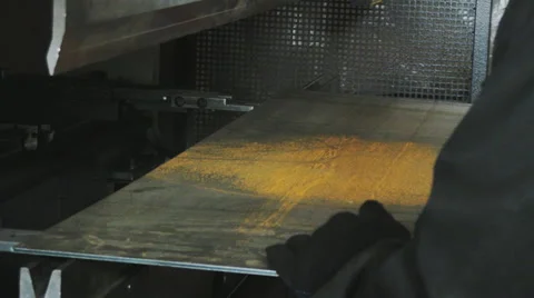 Metalwork. Metal cutting Видео 42851641