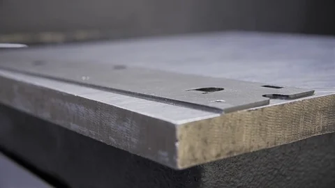 Metalworking check of a backlash Stock Footage 74773856