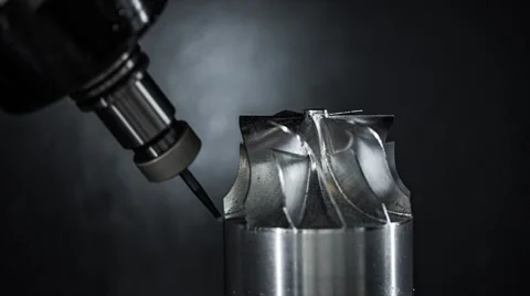 Metalworking CNC milling machine. Stock Footage 59771710
