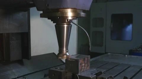 Metalworking CNC milling machine. Stock Footage 61802769