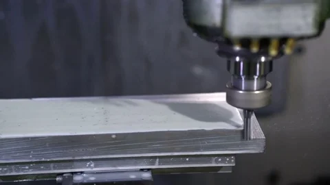 Metalworking CNC milling machine Stock Footage 70426526