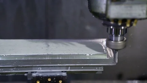 Metalworking CNC milling machine Stockbeeldmateriaal 70426569