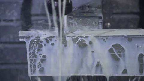 Metalworking CNC milling machine Stock Footage 70426843