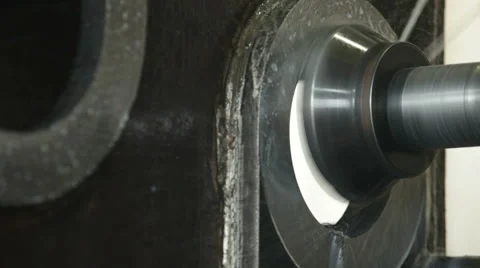 Metalworking CNC milling machine. Heavy industry Stock Footage 51671306