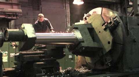 Metalworking Stock Footage 5298284