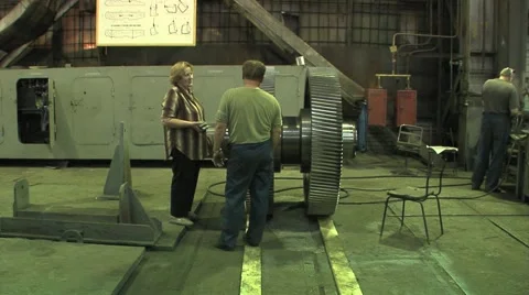 Metalworking Stock Footage 5298336