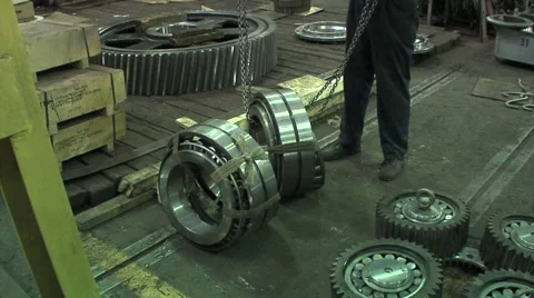 Metalworking Stock-Footage 5298340