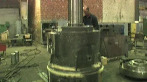 Metalworking Stock Footage 5298344