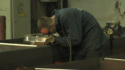 Metalworking Stock Footage 5298502