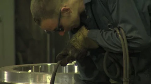 Metalworking Stock Footage 5298505