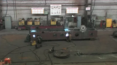 Metalworking Stock Footage 5298954