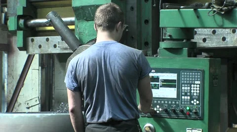 Metalworking Stock Footage 5302225